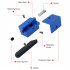 Corner Chisel Woodworking Right Angle Punch Chisel Wood Chiseling Tool Woodworking Punching Tools For Squaring Hinge Recess Door Installation Black