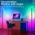 Corner  Floor  Lamp Rgb Color Changing Light 360 Degree Illumination Led Modern Standing Lamp 90CM USB interface