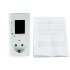 Cost and usage display style energy monitor and analyzer that allows you to save money by helping you understand how much energy your electrical devices use eac