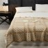 Cotton Blanket Machine Washable Lightweight Breathable Super Soft Throw Blanket For Hot Sleepers Night Sweats pink 130 x 160CM