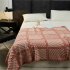 Cotton Blanket Machine Washable Lightweight Breathable Super Soft Throw Blanket For Hot Sleepers Night Sweats blue 130 x 160CM