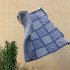 Cotton Blanket Machine Washable Lightweight Breathable Super Soft Throw Blanket For Hot Sleepers Night Sweats blue 130 x 160CM