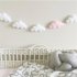 Cotton Cloud  Ornaments Wall Decoration For Room Tent Bed Curtain Decoration Photography Props White blue cloud