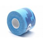 Cotton Elastic Kinesiology Therapeutic Tape  Professional Sports Muscle Tapes for Athletes Blue 5cmX5m