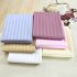 Cotton Fashion Beauty Salon Body Spa Massage Table Cloth Bed Cover Sheet with Face Hole Pure Color Beige 80   190cm