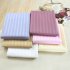Cotton Fashion Beauty Salon Body Spa Massage Table Cloth Bed Cover Sheet with Face Hole Pure Color Beige 80   190cm