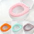 Cotton Fuzzy Soft Winter Toilet Seat Warmer Cover Practical Household O type Cushion