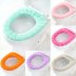 Cotton Fuzzy Soft Winter Toilet Seat Warmer Cover Practical Household O type Cushion