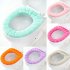 Cotton Fuzzy Soft Winter Toilet Seat Warmer Cover Practical Household O type Cushion