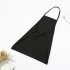 Cotton Gold Heart Shape Printing Anti fouling Apron for Cooking Cleaning