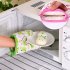 Cotton Heat insulation  Gloves Oven Glove Household Kitchen Accessories Colors are shipped randomly