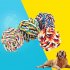 Cotton Rope Dog Toys For Puppy Large Medium Dogs  Indestructible Bite Resistant Teeth Cleaning Chewing Pet Toys  Funny Interactive Playing Props Large  8 5cm 