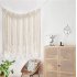 Cotton Thread Weaving Hanging Tapestry for Bohemian Style Wall Wedding Living Room Bedroom Decor 135 115cm