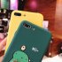 Couple Cute Cartoon Yellow Green Small Dinosaur Mobile Phone Protection Shell Phone Case Phone Cover For OPPO yellow OPPO A5 A3S 4g version