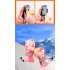 Couple Man Women Winter Thickening Touch Screen Velvet Waterproof Warm Ski Riding Hiking Gloves Drill pink S
