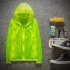 Couple Quick drying Breathable Anti UV Wear resistant Sunscreen Hooded Coat Outdoor Sportswear green XL
