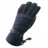 Couple Thickening Warm Windproof Waterproof Wear Resistant Ski Riding Hiking Gloves black L