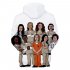 Couple Women Men American Drama Orange Is the New Black 3D Printing Hoodie Tops 1  XL