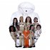 Couple Women Men American Drama Orange Is the New Black 3D Printing Hoodie Tops 1  XL