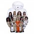 Couple Women Men American Drama Orange Is the New Black 3D Printing Hoodie Tops 3  S