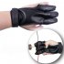 Cowhide Bow Glove Outdoor Sports Bow Arrow Finger Soft Bow Arrow Archery Glove Beginner Tools Bow accessories black