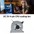 Cpu Cooling Fan Compatible For NUC8I7BEH NUC8 I3 I5 I7 Computer Fan BSC0805HA 00 DC05V 0 60A 1Z24L9R 4 Pin gray