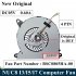 Cpu Cooling Fan Compatible For NUC8I7BEH NUC8 I3 I5 I7 Computer Fan BSC0805HA 00 DC05V 0 60A 1Z24L9R 4 Pin gray