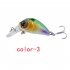 Crankbait Fishing Lure 7 3cm 8 22G Plastic Artificial Hard Bait 6  Hook Bassbaits Fishing Set Tackle color 2 7 3cm 8 22G