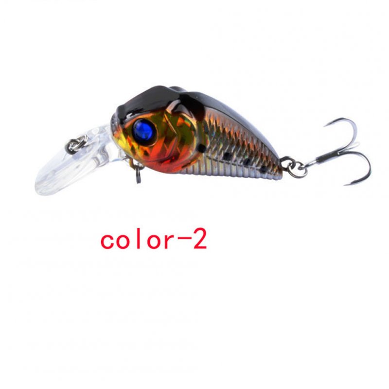 Crankbait Fishing Lure 7.3cm/8.22G Plastic Artificial Hard Bait 6# Hook Bassbaits Fishing Set Tackle color-2_7.3cm/8.22G