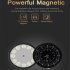 Creative Air Vent Magnetic Clock Phone Holder 12 the Magnet for Mobile Navigation Magnet Stand black