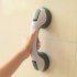Creative Bathroom Secure Handrail with Sucking Disk Anti slip Armrest  Gray green