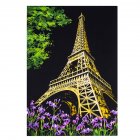 Creative DIY Scratch Bright City Night View Scraping Painting World Sightseeing Pictures as GiftsWIYQ