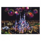 Creative DIY Scratch Bright City Night View Scraping Painting World Sightseeing Pictures as Gifts