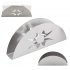 Creative Fashion Sector Stainless Steel Napkin Holder Fanshaped Organizer Container Home Party Dining Table Decoration Pattern