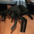 Creative Funny Simulation Spider Plush Doll Toy Stuffed Animals Soft Cushion Pillow Black