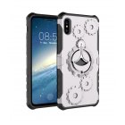 Creative Gear Bracket Mobile Phone Shell Non-slip Shockproof Full Protective Case for iPhone 8 (with Armband)