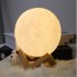 Creative Ins Moon Shape Night  Light Led Table Lamp For Bedroom Decoration shelf