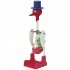 Creative Non Stop Liquid Drinking Glass Lucky Bird Funny Duck Drink Water Desk Toy Perpetual Motion purple