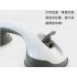 Creative PS Plastic Bathroom Secure Handrail with Sucking Disk Anti slip Armrest Decoration