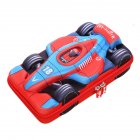 Creative Pencil Case 3d Motorcycle Car Zipper Pen Bag Stationery Organizer Storage Pouch For Students Gifts (F1 racing red)
