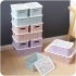 Creative Plastic Desktop Hollow Storage Basket Underwear Storage Box Kitchen Organizer Clothes Toys Storage Container