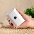 Creative Portable Mirror Cosmetic Mini Apple Laptop Shaped Mirror Gift Travel Ornament Rose gold
