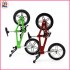 Creative Simulation Mini Alloy Finger Bikes Children Fingerboard Bicycle Toys Gift Funny  Green