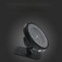 Creative Strong Magnet Clock 360 Degree Rotation Paste Type Universal Navigation Phone Holder black