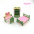 Creative Wooden Simulation Furniture 3D Assembly Puzzle Set Building Construction Blocks Jigsaw Puzzle Toys