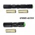 Cree LED Flashlight with 250 lumen power  metal construction  and waterproof design