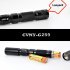 Cree LED Flashlight with 250 lumen power  metal construction  and waterproof design