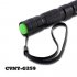 Cree LED Flashlight with 250 lumen power  metal construction  and waterproof design
