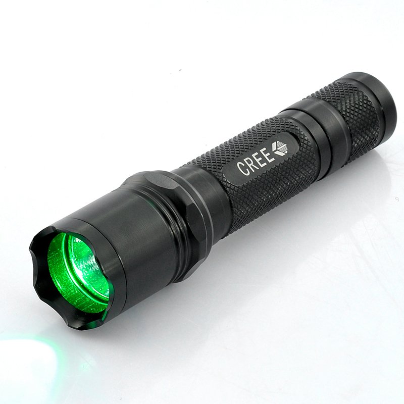 CREE R5 Green LED Flashlight