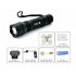 Cree R5 red LED light with clicky switch  gun pressure switch  18650 battery and charger   Perfect for stealthy hunting   astronomers  photographers and more